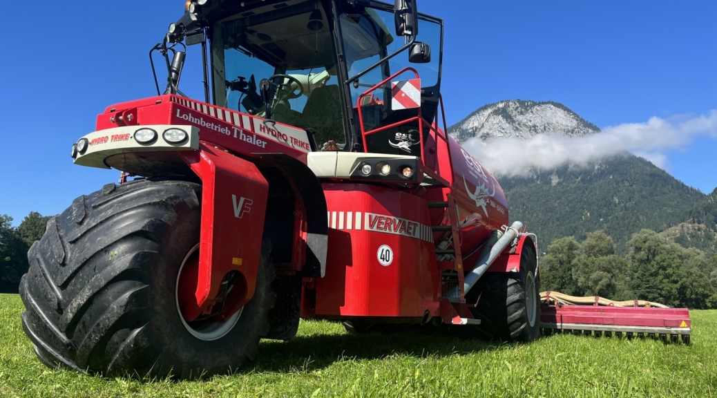 Gülletrac Vervaet, Ernte Service Thaler